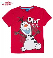 Tricou copii marca Dosney Frozen cu Olaf