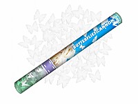 Tun confetti fluturi albi