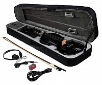Vioara Electrica Harley Benton HBV 840BK 4/4 Electric Violin