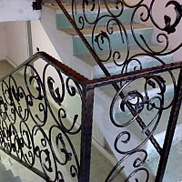 balustrade fier forjat