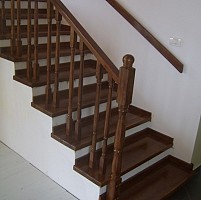 balustrade lemn masiv