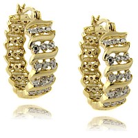 cercei placati cu aur