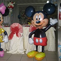 decoratiuni cu baloane botez