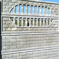 gard din beton armat
