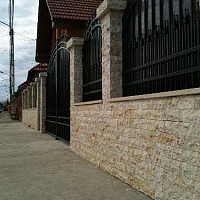 gard din piatra scapitata galbena