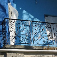 balustrade din fier forjat