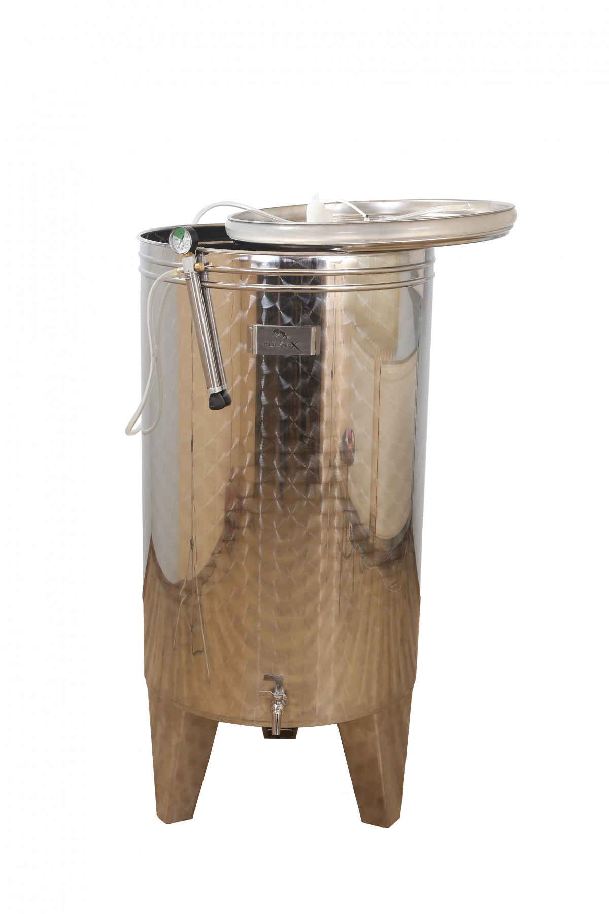 Butoi Inox Alimentar capac flotant pneumatic vin 300 litri Butoi Inox Alimentar capac flotant pneumatic vin 300 litri