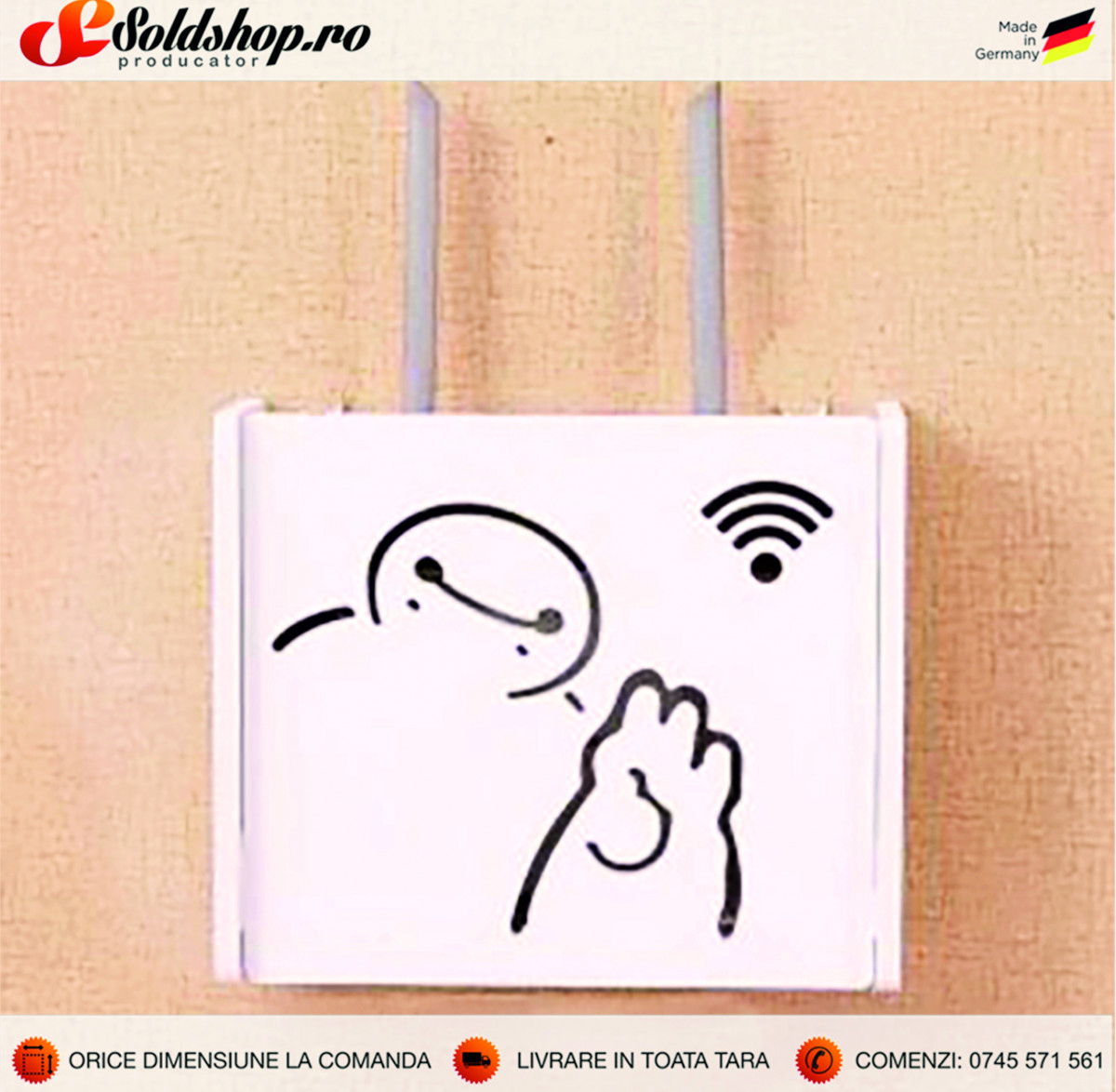 Masca Wi-fi Cod:mw-3 Demi, Producator, Soldshop