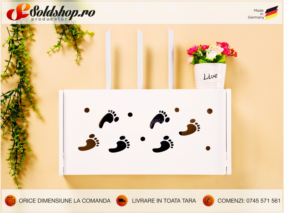 Masca Pentru Router Wi-fi Cod:mw-11 Foot, Producator, Soldshop