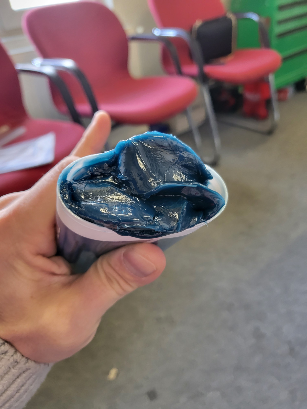 Vaselina temperatura inalta tip cartus sau patron 400g.Vaselina rulmenti temperatura +270 Grade C