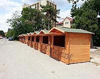 Chioscuri din lemn pentru targuri