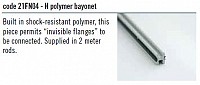 Profile din PVC sina culisanta, cod 21FN04