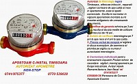 Sigilari apometre apa rece si calda in Timisoara