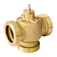 Vana cu 3 cai cu servomotor ptr apa de la DN25 pana la DN50