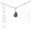 Pandantiv cu Ametist de 1.44 carate, cu lant