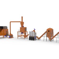 Linie Productie Peleti 500 - 800 Kg/Ora Matrita plana - Fonduri europene