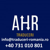 Traduceri de top in timp record! - AHR +40731010801