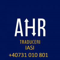 AHR TRANSLATIONS  -  Traduceri Iasi & Romania - 0731010801