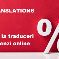 AHR - discount la traduceri prin comenzi online! -20% la traducerile online in Bucuresti si Romania