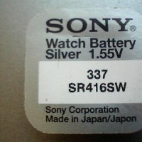 baterie micro casti japoneze Sony cu argint 337-SR416SW, Constanta. Tel.0764.533.165.