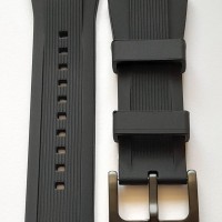 curea ceas Michael Kors, neagra silicon.-Tel.0764.533.165.