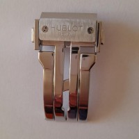 Inchizatoare curea Hublot de 22 si 24mm latime,argintie,galbena,neagra si curele,surubele Hublot,separat.--0764.533.165.