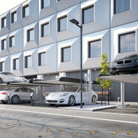 Platforma de parcare hidraulica dependenta Polo