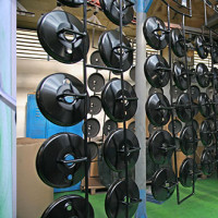 Vopsire in camp electrostatic