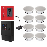 Sistem complet de sonorizare, adresare publica si EVAC pentru hotel