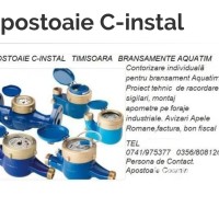 Firma apometre contoare ceasuri apa in Timisoara