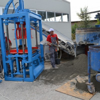 Presa (vibropresa, masina) pavele, borduri, boltari