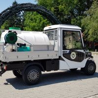 AUTOUTILITARA ELECTRICA “MELEX-N.CAR-391” - Basculabila MULTIFUNCTIONALA