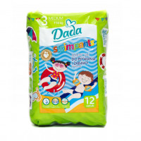 Scutece chilot Dada Swimpants pentru inot Medium 7-13 kg, 12 buc