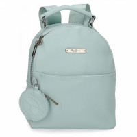 Rucsac casual dama, Pepe Jeans Salma, bleu, 22x25x10 cm