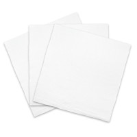 Lavete profesionale embosate, albe, celuloza + poliester, 40x40cm, 100gr/m2, 100buc/pachet