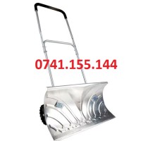 Lopata de impingere zapada ,pe roti ,din aluminiu