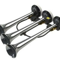 Claxon electronic Multisound 3 trompete, P2/ME 12V/24V