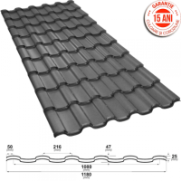 Tigla Metalica Bilka Iberic, 0.6mm, Mat