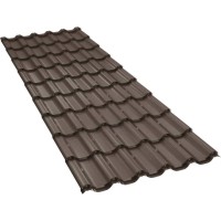 Tigla Metalica Bilka Gotic, 0.45mm, Mat