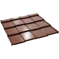 Tigla Metalica Bilka Britanic, 0.45mm, Lucios