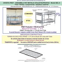 Producator de PATURI METALICE - orice tipo/dimensiuni - modele diverse