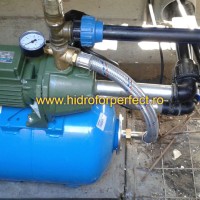 Montaj pompa cu ejector