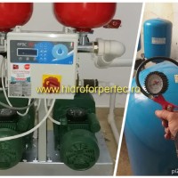 Perna aer vase expansiune grup pompare