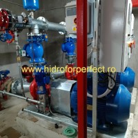 Punere in functiune grup pompare sprinklere