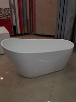 Cada de baie ovala compozit