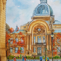 Tablouri picturi cu Bucurestiul