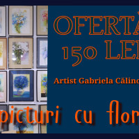 OFERTA 150 la picturi flori