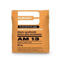 Adeziv semiflexibil pentru placi portelanate, AM 13 25KG