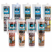 Silicon BISON Wood Sealant Mastic pentru lemn, 300ml