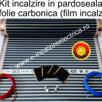 Incalzire in pardoseala- Kit incalzire cu folie carbonica incalzitoare